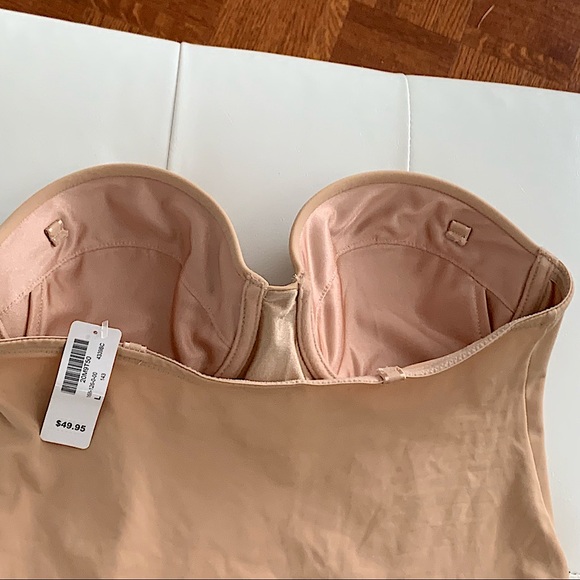 LA VIE EN ROSE | Beige intimâtes bodysuit size L - Picture 5 of 9
